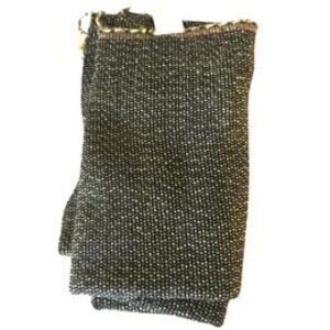 Vintage 1960s New Old Stock Wool Fabric-Black and Yellow Speckled Lord & Taylor